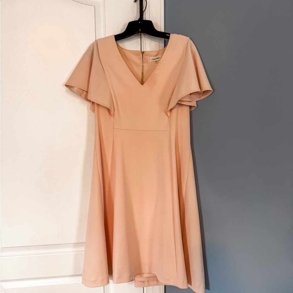 Calvin Klein Soft Pink Mini Dress